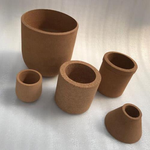 DIY Cork Flower Pot
