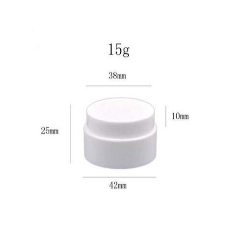100% Biodegradable PLA Cosmetic Cream Jar