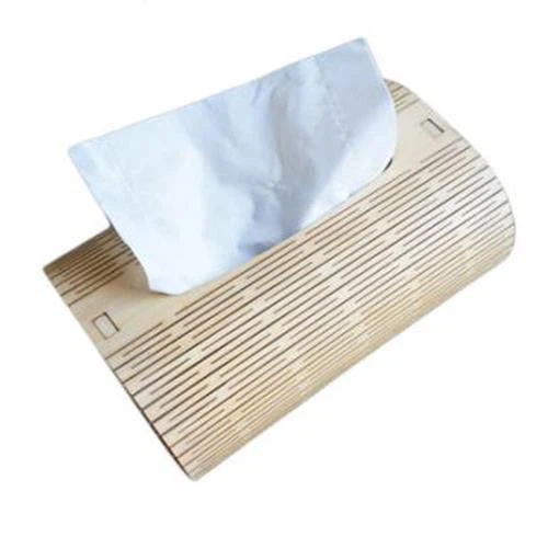 Bamboo Square Napkin Box