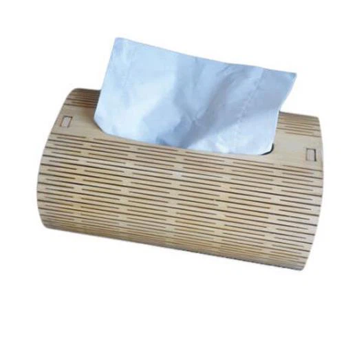 Bamboo Square Napkin Box