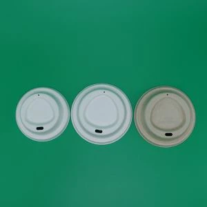 사탕 수수 커피 잔 뚜껑